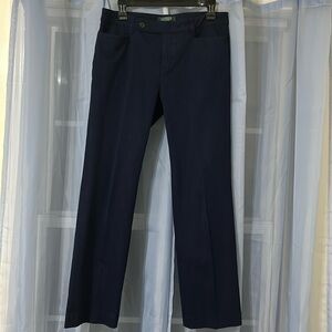 Lauren Ralph Lauren Petite Adelle Navy Blue Dress Pants Size 8P. Women’s.